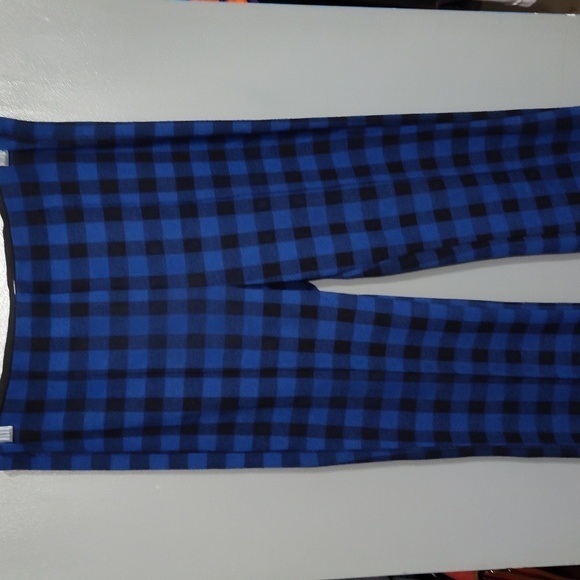 Maeve by Anthropologie. Blue and black plaid pants, super comfy. Size small - Picture 1 of 8